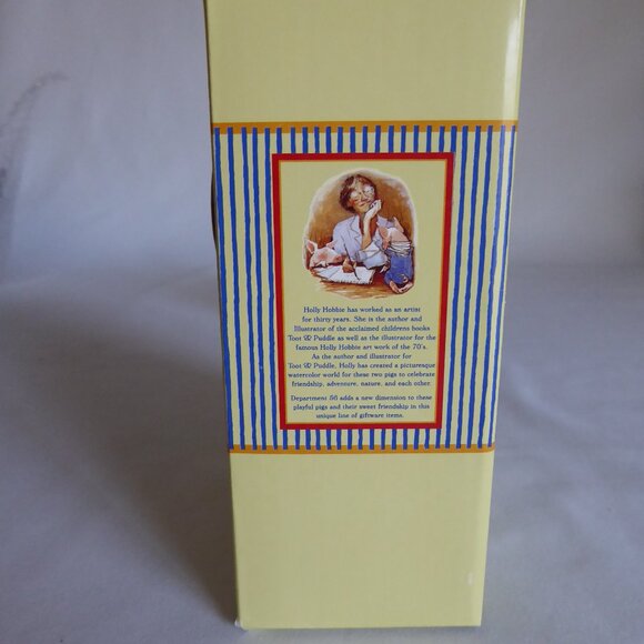 2001 DEPT 56 TOOT & PUDDLE PIG CERAMIC SALT & PEPPER SHAKER SET (NEW IN BOX) - Picture 13 of 13